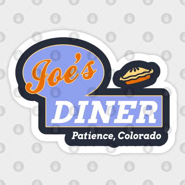 Joe's Diner (Resident Alien) Sticker by jrotem